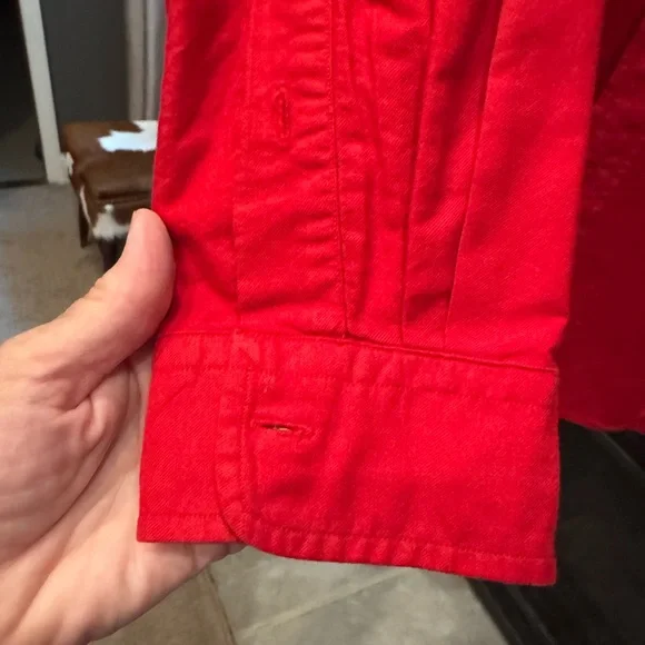 Ralph Lauren Men's Vibrant Red Button Down Shirt - Picture 5 of 5